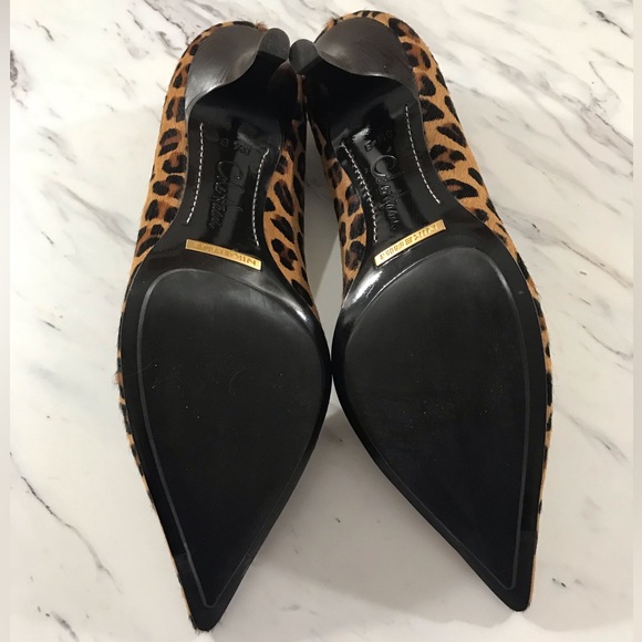 Cole Haan x Nike Air Collaboration Women’s Pony Hair Cheetah Print Heels. - Picture 13 of 13